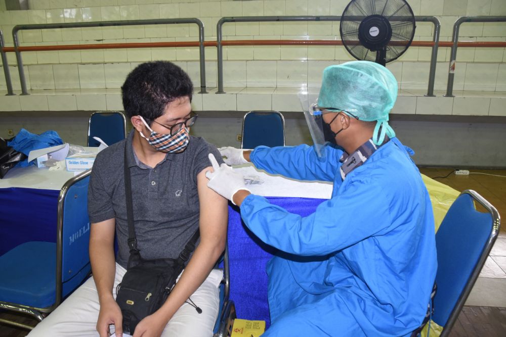 Jelang HUT Hardikal ke-76 Kodiklatal gelar Vaksin Booster 