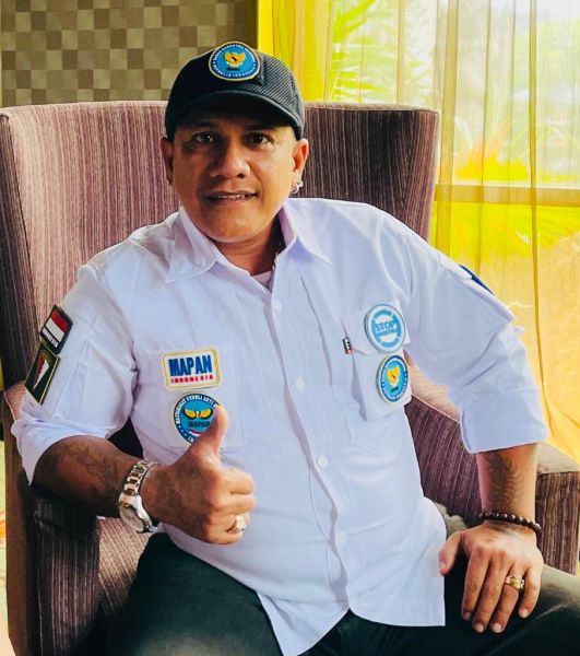 RD 75 Ketum MAPAN Indonesia saat mendukung perubahan UU Narkotika.