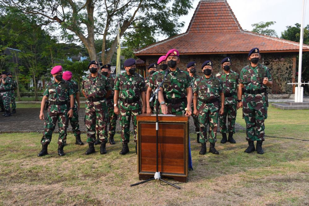 Dankodiklatal Letjen TNI Marinir Suhartono saat pembukaan Diktukpa