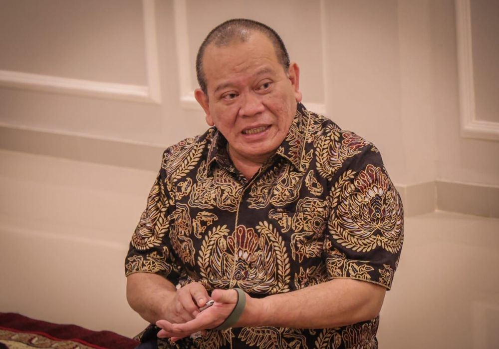 Ketua DPD RI AA LaNyalla Mahmud Mattalitti 