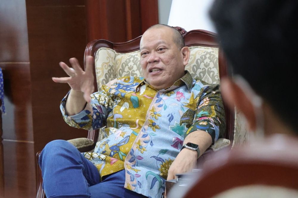 Ketua DPD RI AA LaNyalla Mahmud Mattalitti 