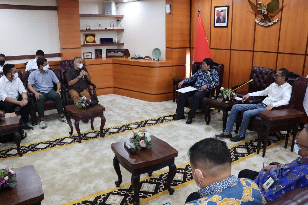 Temui Ketua DPD RI, Redaksi Pikiran Rakyat Media Network Siap Bangun Kolaborasi