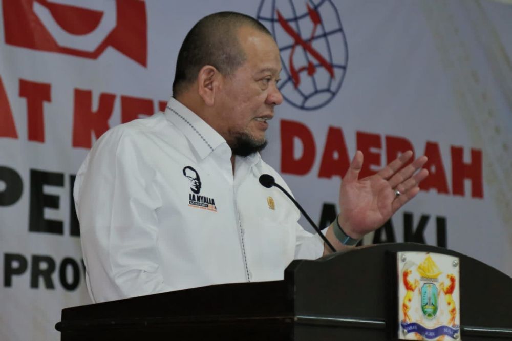 Ketua DPD RI AA LaNyalla Mahmud Mattalitti 