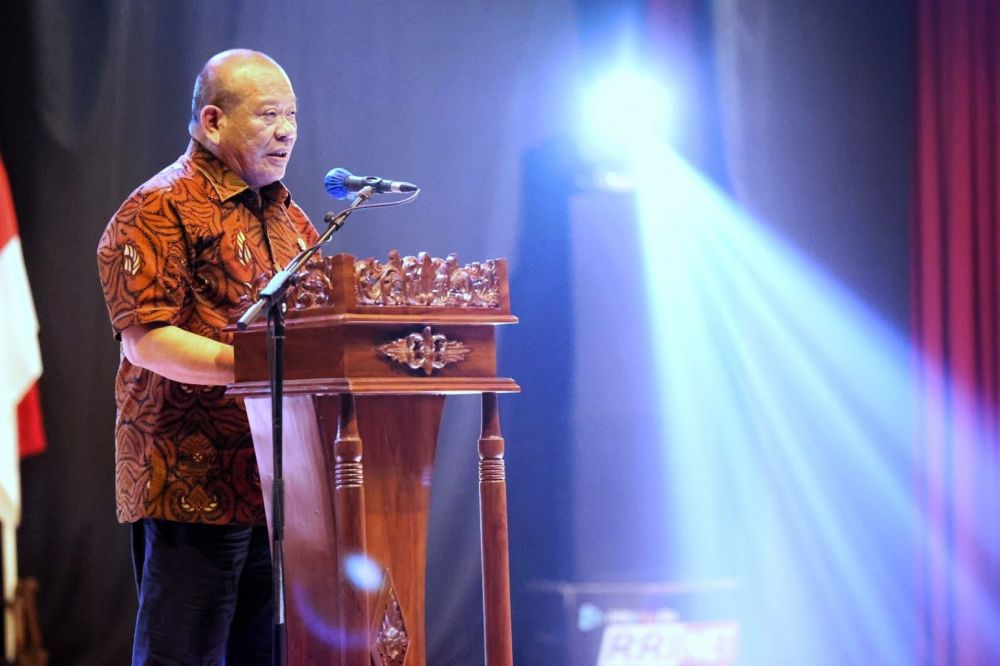 Ketua DPD RI AA LaNyalla Mahmud Mattalitti 