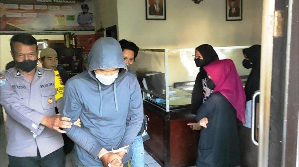 Satreskrim Polres Madiun amankan tersangka begal Payudara atau pelecehan seksual 