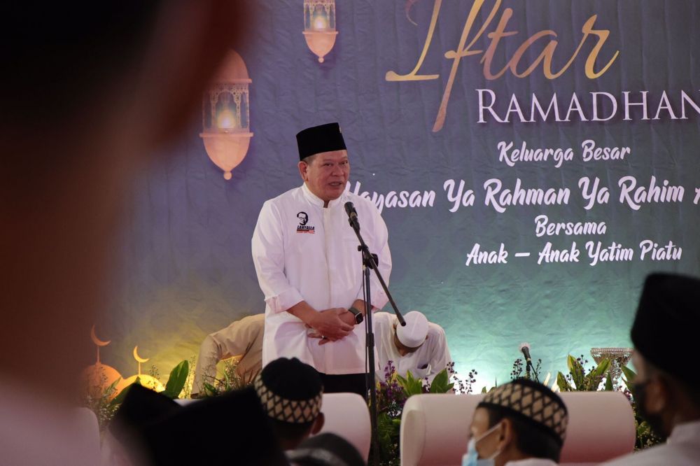 Ketua DPD RI AA LaNyalla Mahmud Mattalitti 