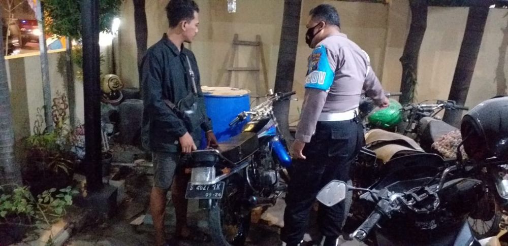 Polisi amankan motor knalpot Brong beserta pelakunya