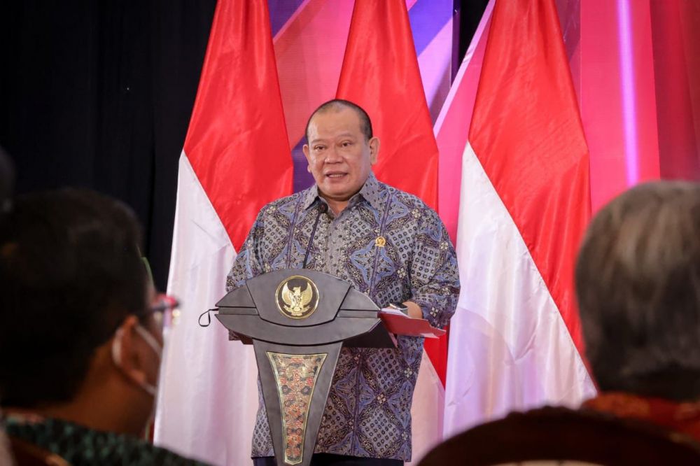 Ketua DPD RI AA LaNyalla Mahmud Mattalitti 