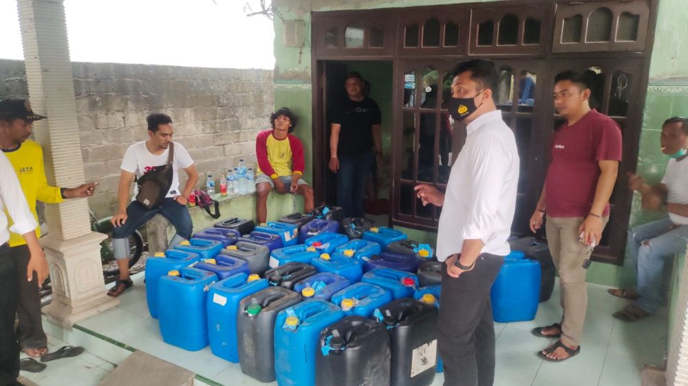 Satresnarkoba Polres Kediri Kota amankan tersangka beserta barang buktinya 