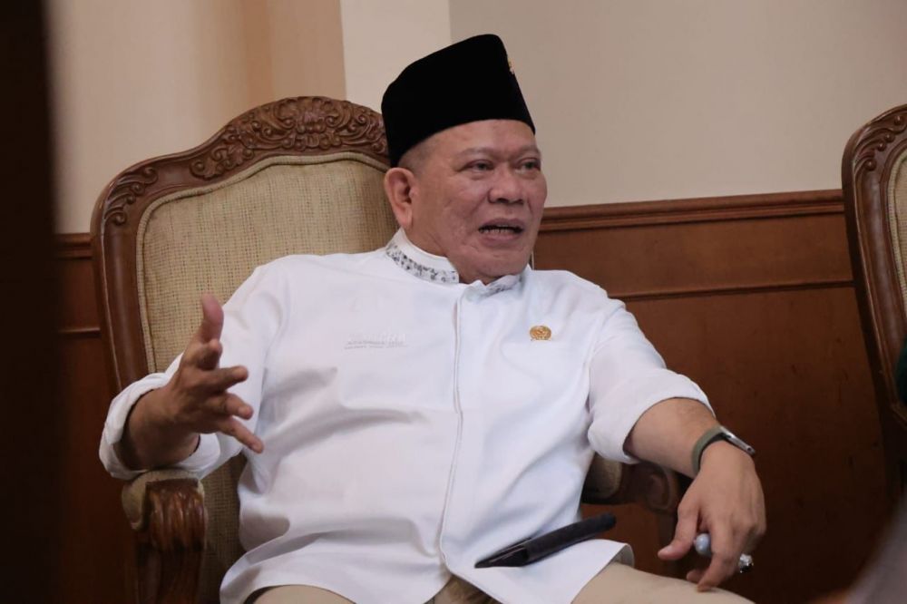 Ketua DPD RI AA LaNyalla Mahmud Mattalitti 