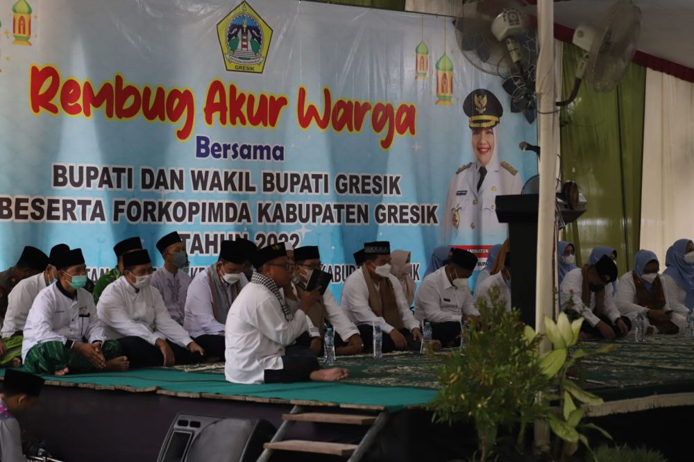 Kapolres Gresik bersama Forkopimda gelar rembuk akur warga di Kecamatan Cerme
