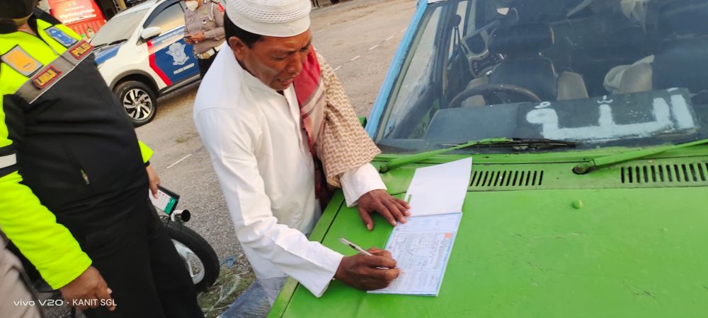 Polisi berikan sanksi penyitaan kendaraan