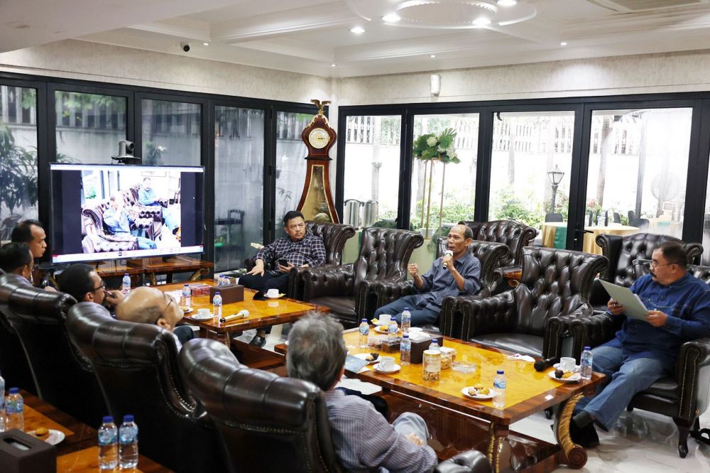 Ekonom Ichsanuddin Noorsy di Executive brief DPD RI 