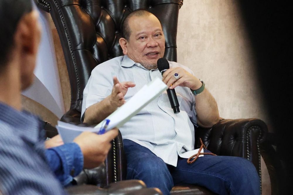 Ketua DPD RI AA LaNyalla Mahmud Mattalitti 