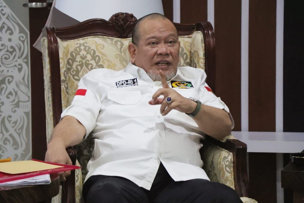 Ketua DPD RI AA LaNyalla Mahmud Mattalitti 
