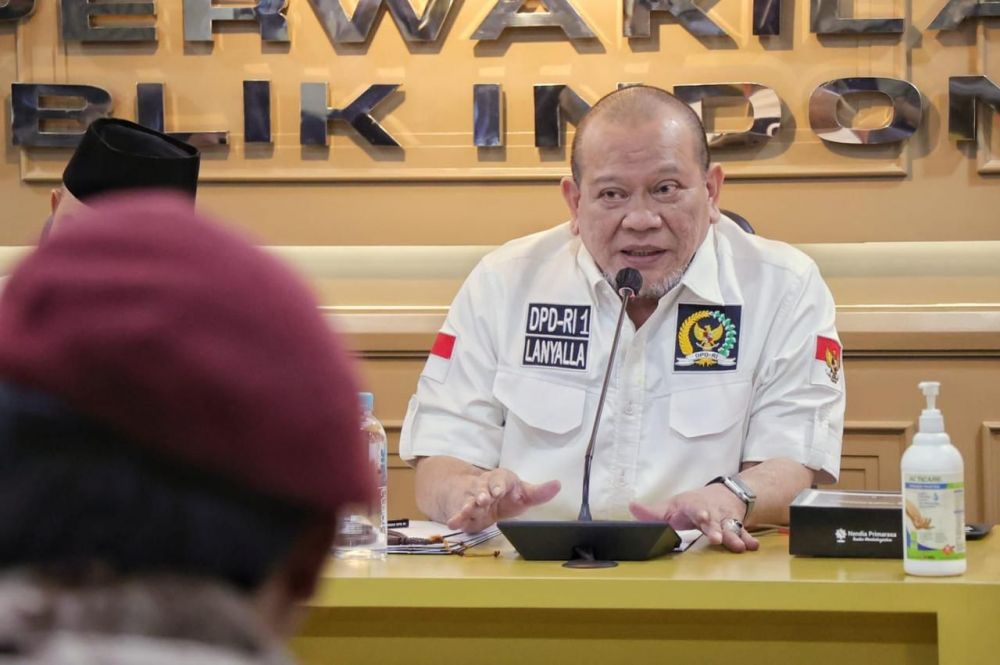 Ketua DPD RI AA LaNyalla Mahmud Mattalitti