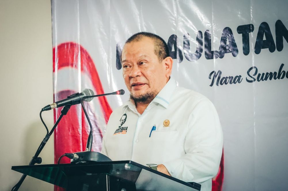 Ketua DPD RI AA LaNyalla Mahmud Mattalitti 