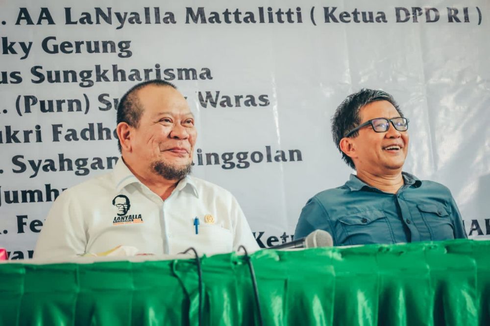 Ketua DPD RI AA LaNyalla Mahmud Mattalitti 