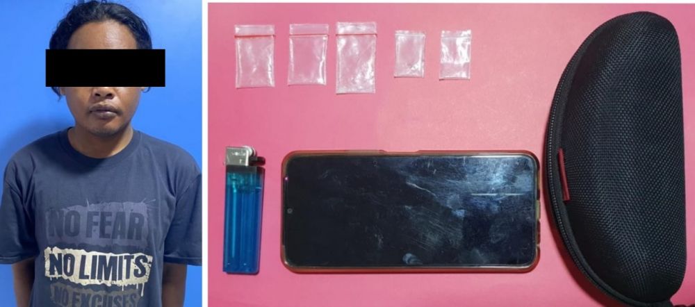 Satresnarkoba Polres Tanjung Perak Bekuk Pengedar Puluhan Gram Narkoba