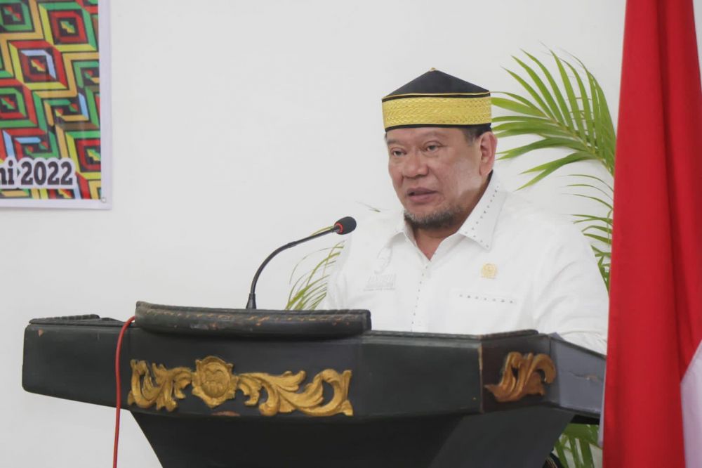 Ketua DPD RI AA LaNyalla Mahmud Mattalitti 