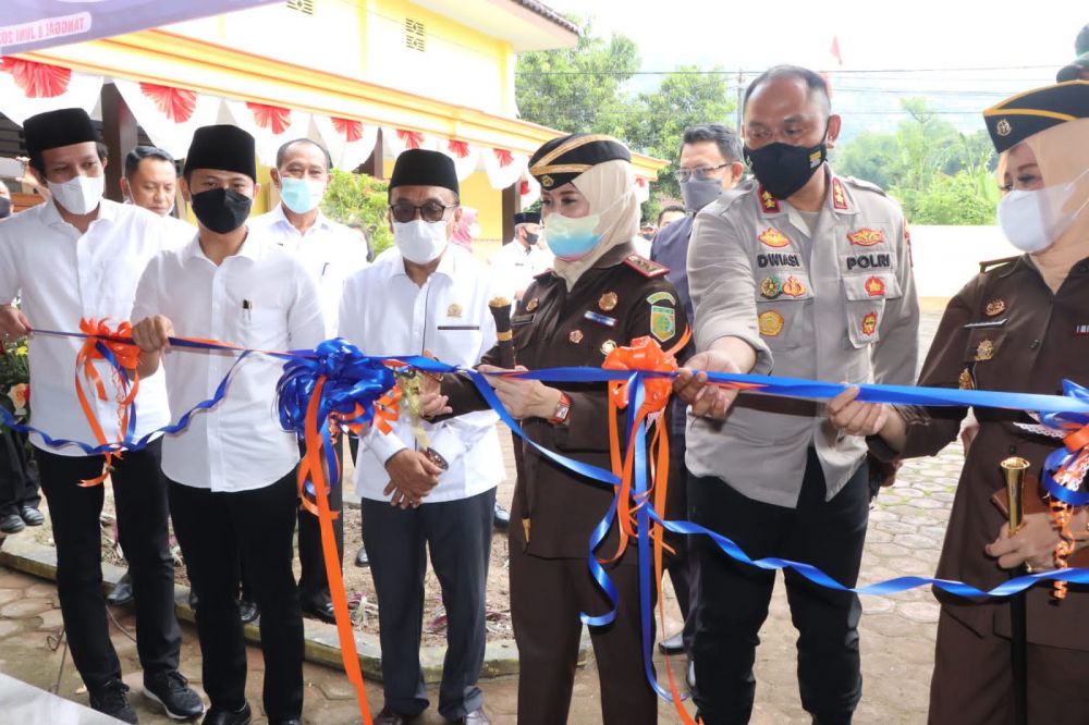 Kapolres Trenggalek Hadiri Peresmian Omah Sambung Rasa Restorative Justice