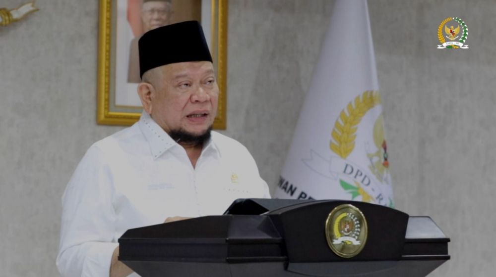 Ketua DPD RI AA LaNyalla Mahmud Mattalitti 