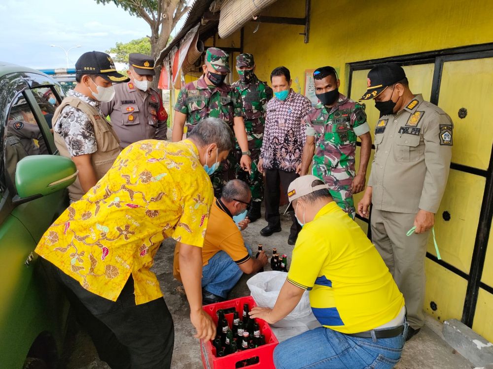 Polsek Duduksampeyan bersama 3 Pilar gelar Ops Pekat jelang Idul Adha 