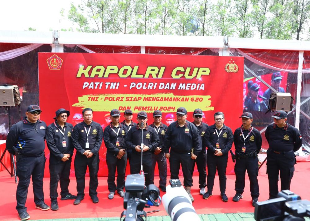 Kapolri Buka Lomba Menembak Bersama TNI-Polri dan Insan Media, Sukseskan Event Nasional - Internasional