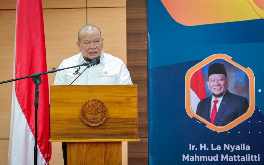 Ketua DPD RI AA LaNyalla Mahmud Mattalitti 