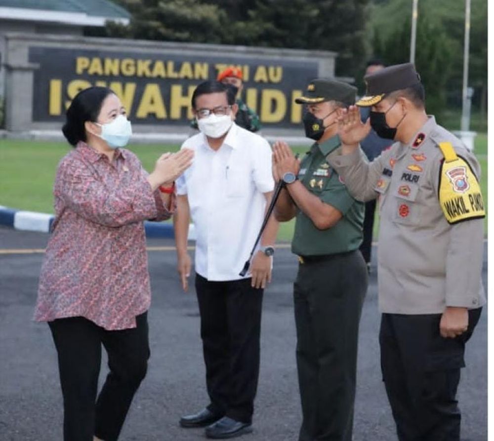 Ketua DPR RI Puan Maharani didampingi Forkopimda Jatim saat kunker ke Magetan