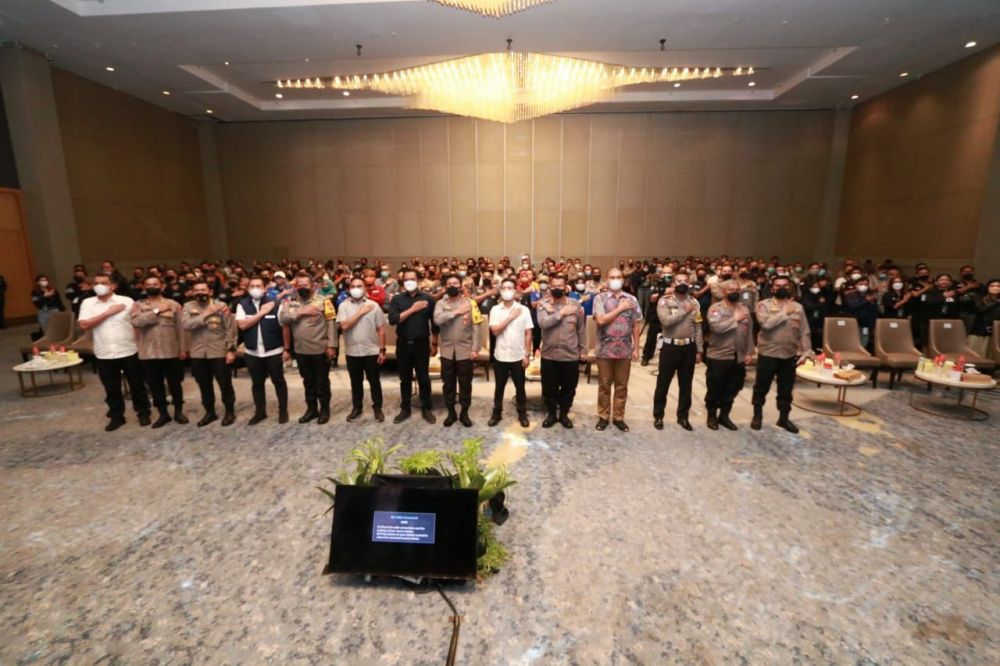 Polda Jatim bersama Nitizen gelar Deklarasi Anti Hoax