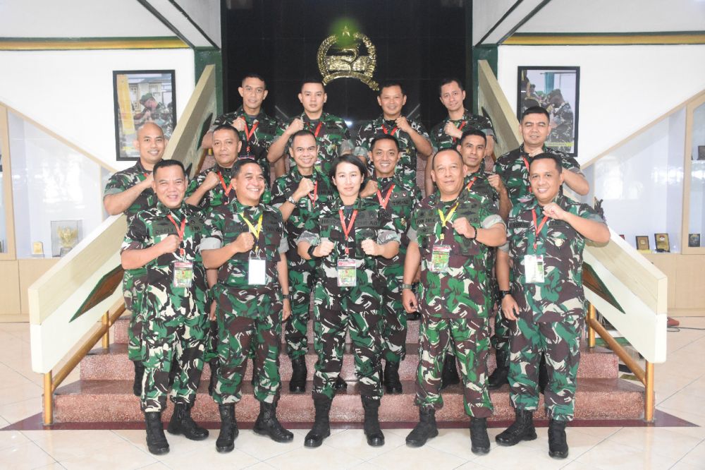 Korem 084/BJ di kunjungi Pasis Dikreg Binsat CKU Seskoad