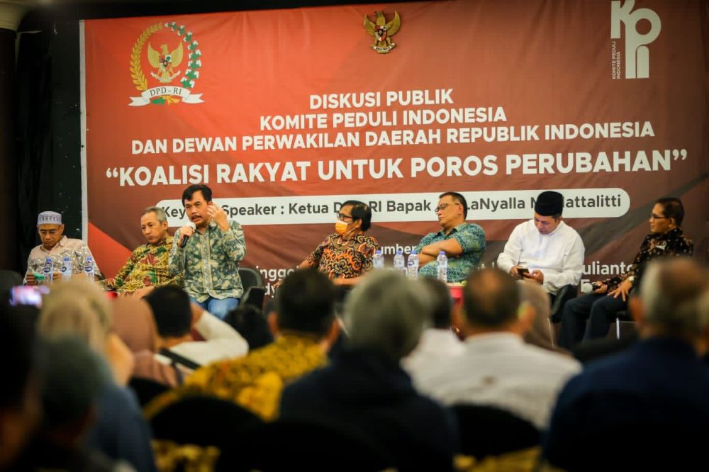 Komite Peduli Indonesia gelar diskusi bertema Koalisi Rakyat untuk Poros Perubahan