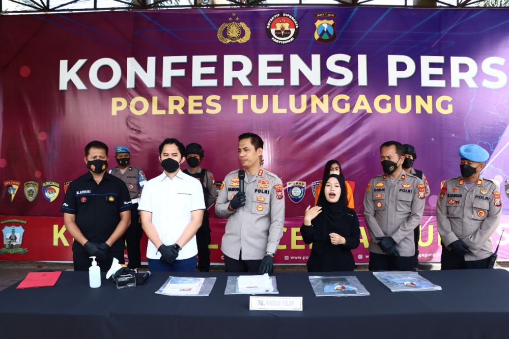 Polres Tulungagung Ungkap Kasus Penipuan dengan Modus Penjualan Tanah Kapling