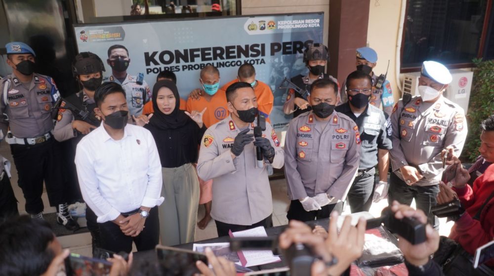 Polres Probolinggo Kota amankan pencuri ternak beserta barang buktinya