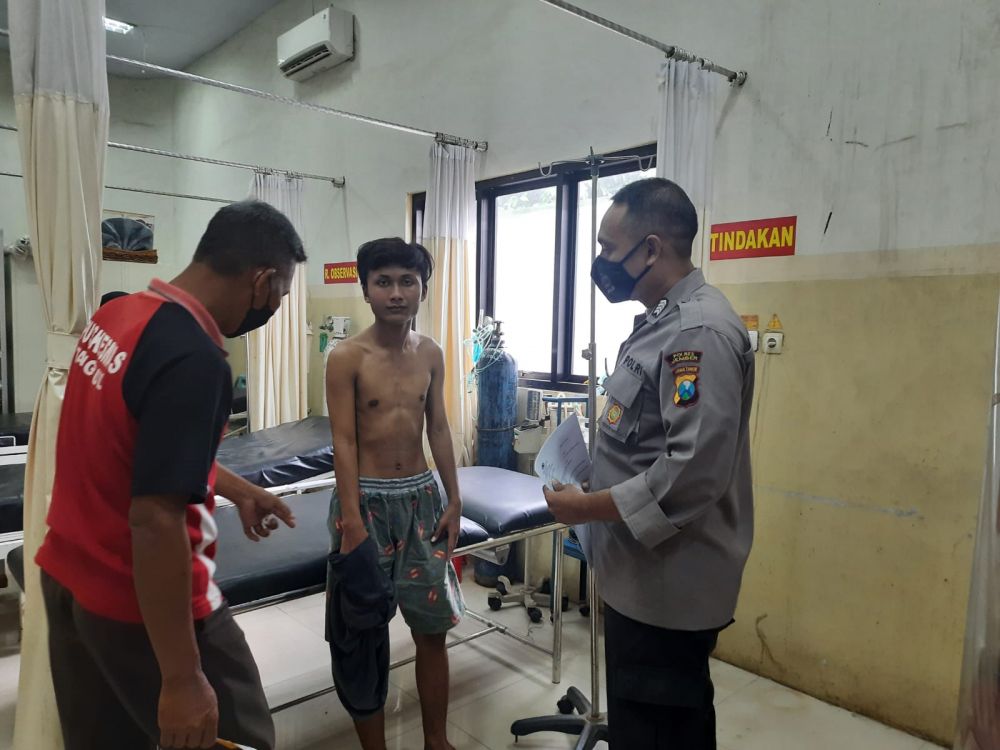 Polsek Tanggul Polres Jember periksa terkait video viral di Jember