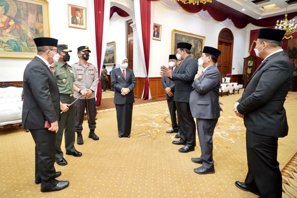 Forkopimda Jatim lakukan pelantikan Komite Komunikasi Digital 