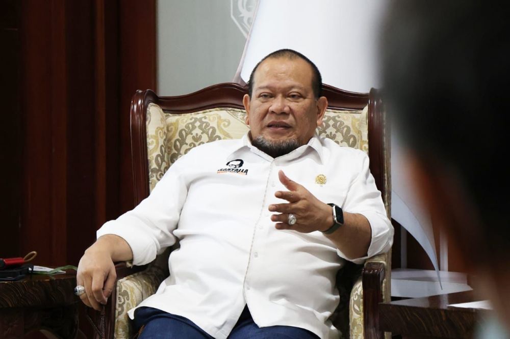 Ketua DPD RI AA LaNyalla Mahmud Mattalitti 