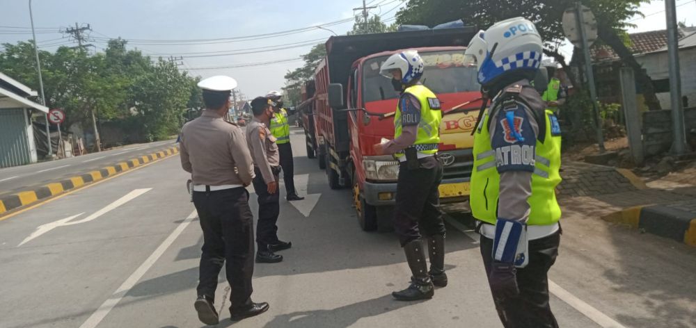 Kasus PMK, Polres Pasuruan Kota Terus Lakukan Pengecekan Mobilitas Hewan Ternak