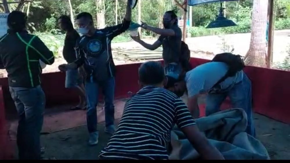 Satreskrim Polres Tulungagung amankan barang bukti yang ada di TKP