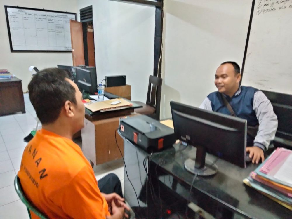 Polsek Purwoharjo amankan tersangka beserta barang buktinya