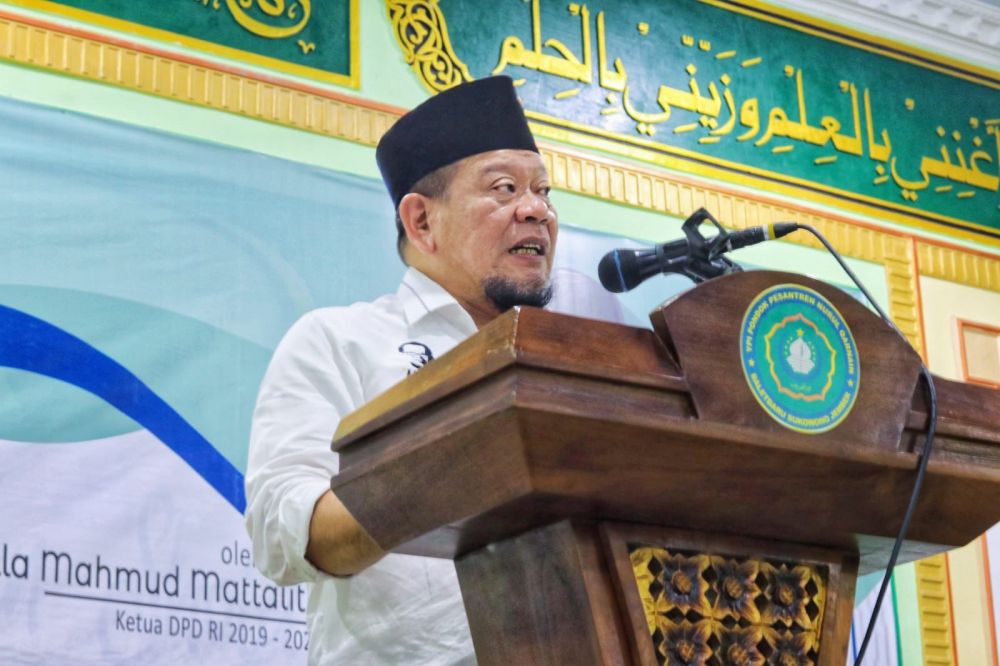 Ketua DPD RI AA LaNyalla Mahmud Mattalitti 
