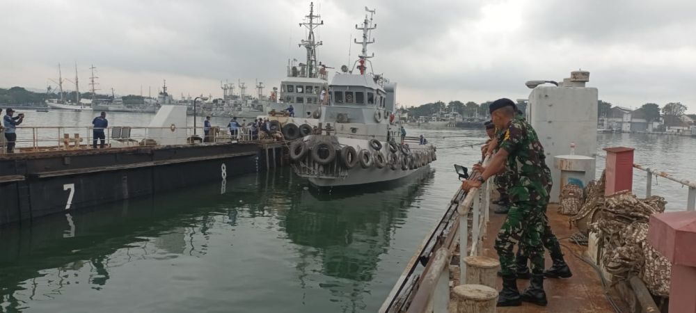 Siswa Dikmaba saat ikuti Lattek Docking