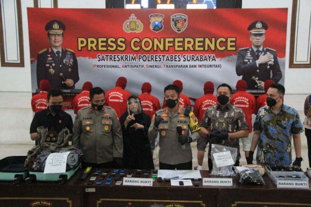 Polrestabes Surabaya amankan pelaku joki UTBK