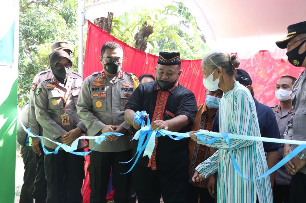 Kapolres Nganjuk Gelorakan Solidaritas dan Semangat Saling Bantu