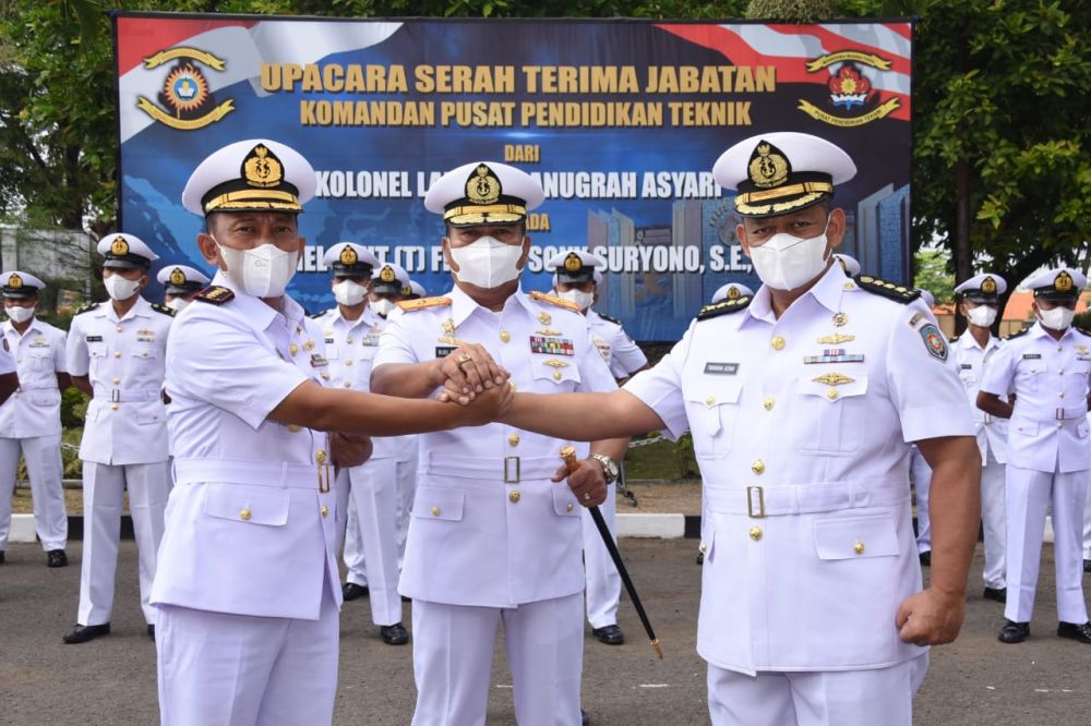 Sertijab pucuk pimpinan Pusdiktek