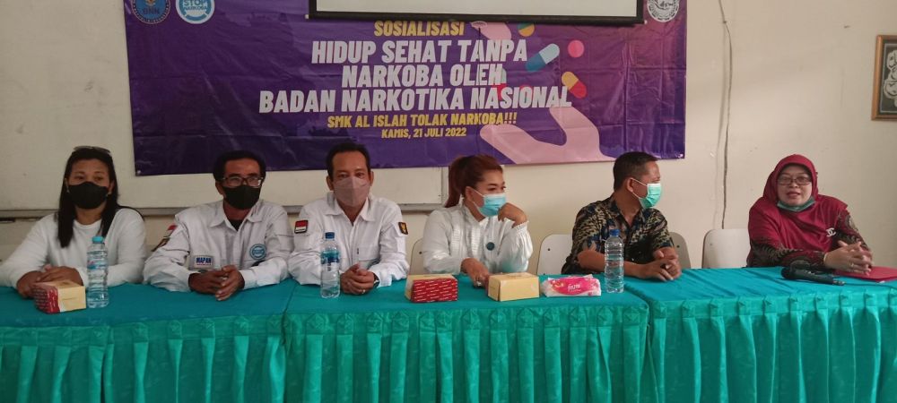 Saat kegiatan MPLS di SMK AL-ISLAH SURABAYA.