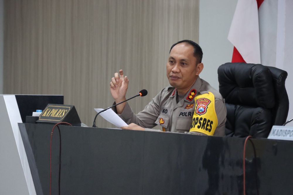 Kapolres Tulungagung AKBP Eko Hartanto