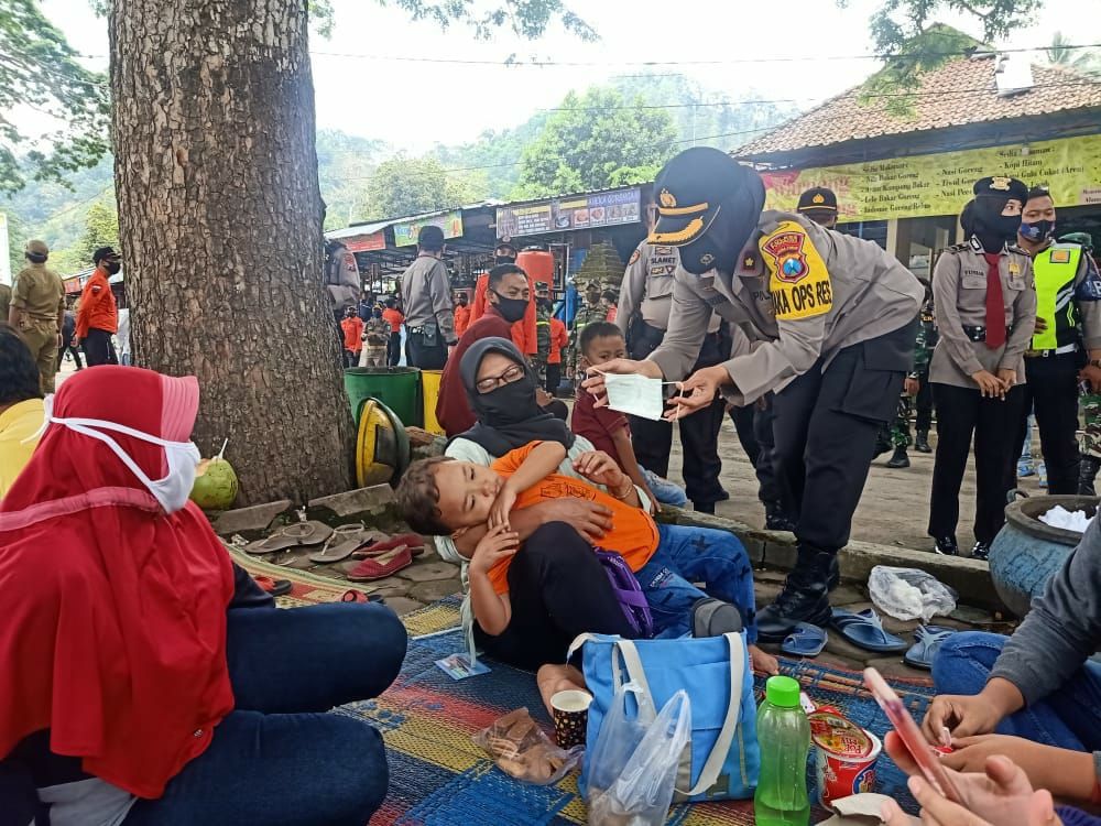 Polres Ponorogo terus gaungkan Disiplin Prokes