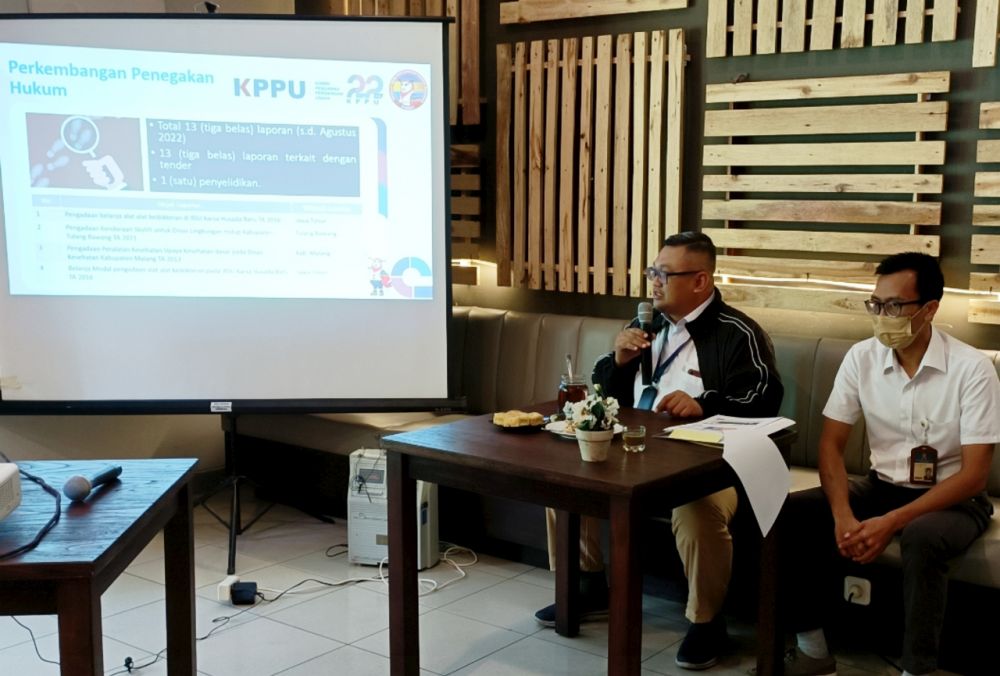 KPPU menyampaikan catatan pengawasan persaingan usaha